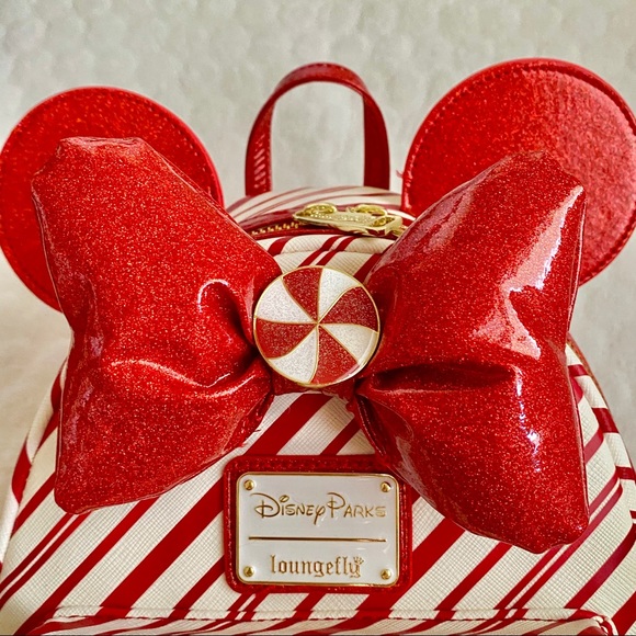 LastOne Peppermint Candy Disney Loungefly Backpack - Picture 5 of 14